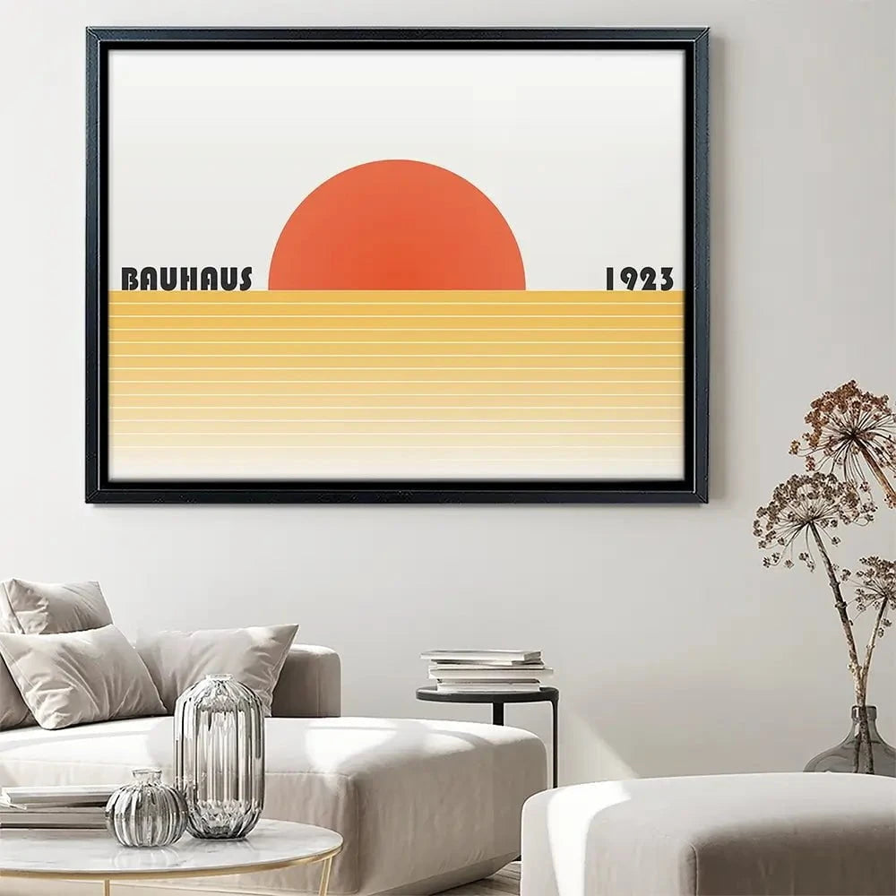 Bauhaus 31 Canvas Print Bauhaus 31 Canvas Print wall art product Art Print Shop