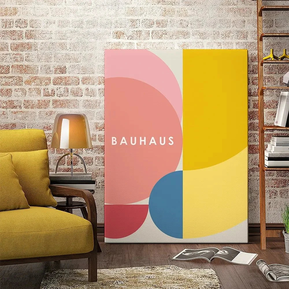 Bauhaus 4 Canvas Print Bauhaus 4 Canvas Print wall art product Art Print Shop