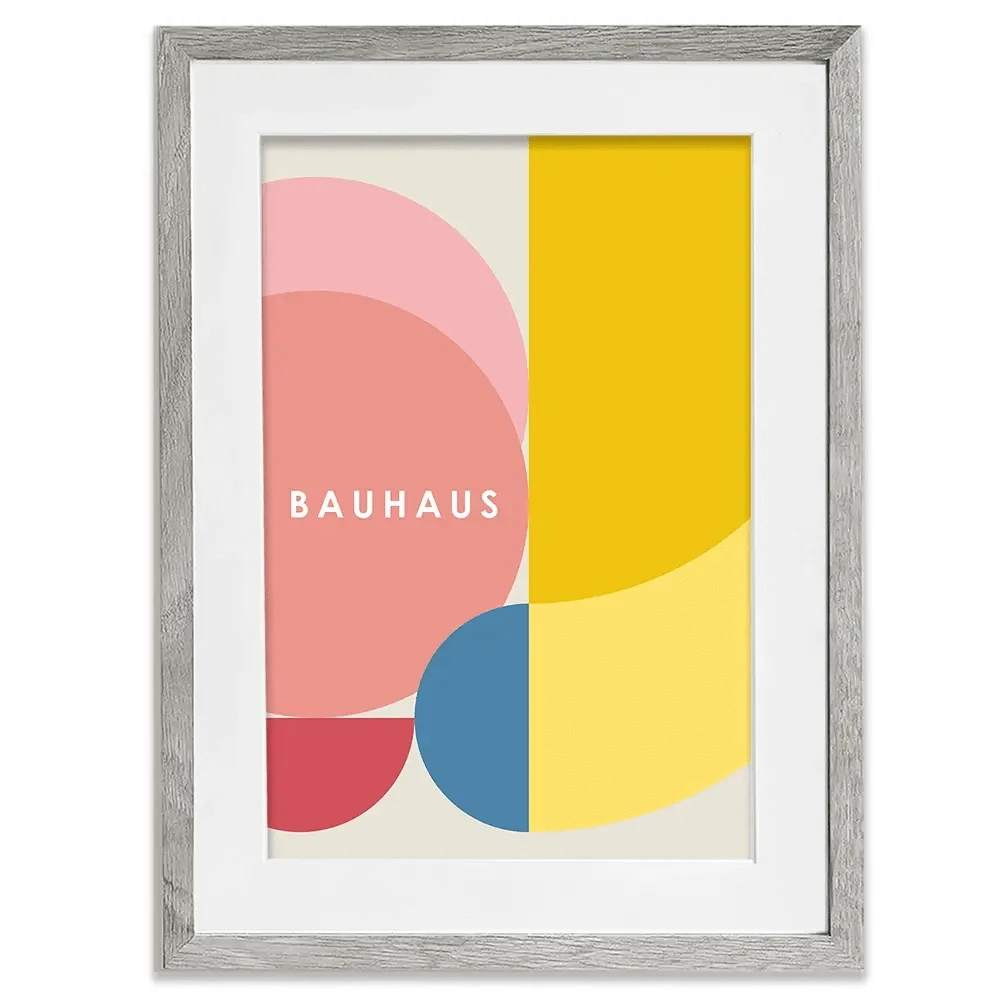 Bauhaus 4 Framed Art Print Bauhaus 4 Framed Art Print wall art product Art Print Shop