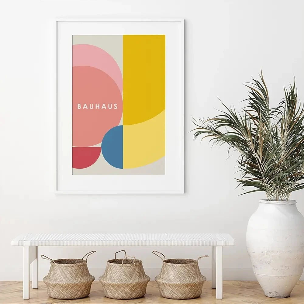 Bauhaus 4 Framed Art Print Bauhaus 4 Framed Art Print wall art product Art Print Shop