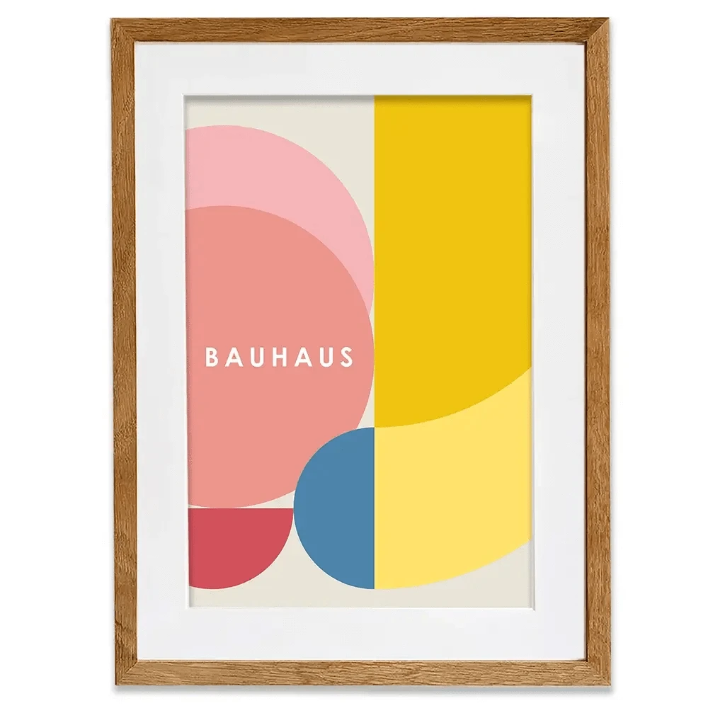 Bauhaus 4 Framed Art Print Bauhaus 4 Framed Art Print wall art product Art Print Shop