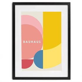 Bauhaus 4 Framed Art Print Bauhaus 4 Framed Art Print wall art product Art Print Shop