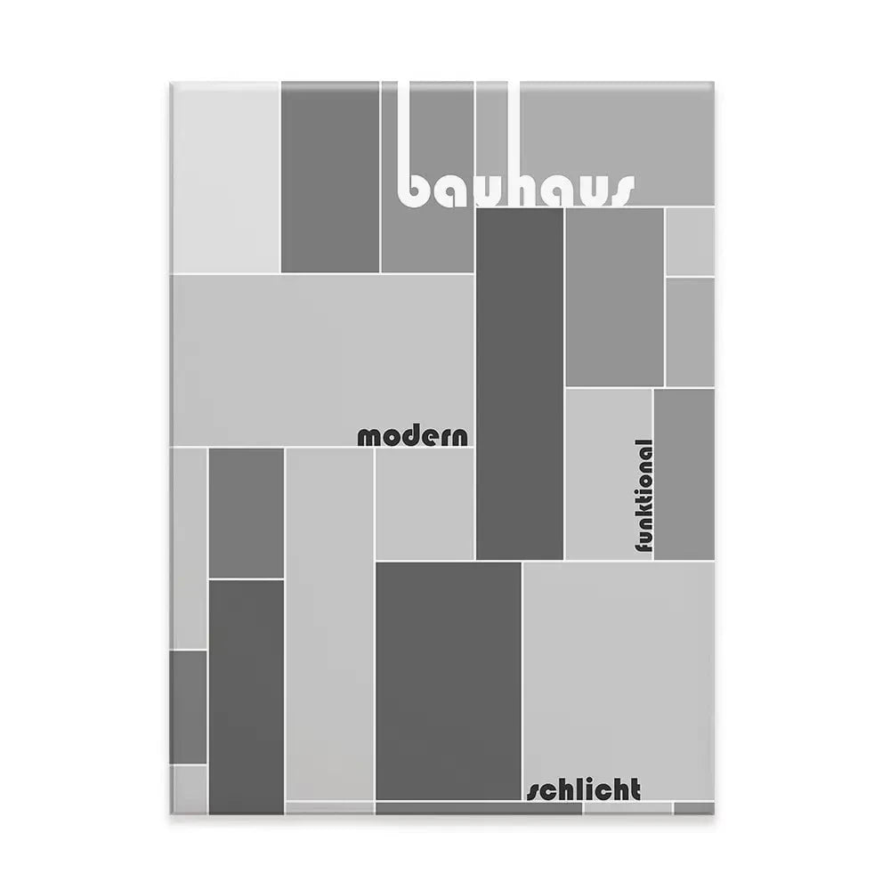 Bauhaus 40 Canvas Print Bauhaus 40 Canvas Print wall art product Art Print Shop