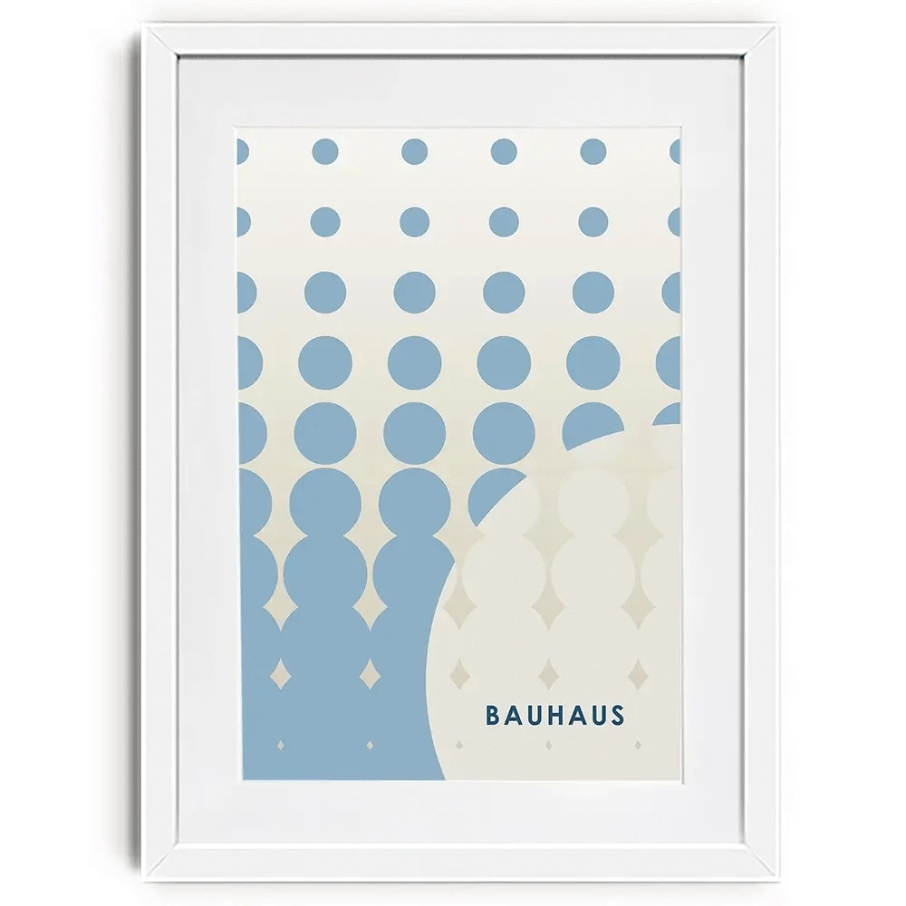 Bauhaus 5 Framed Art Print Bauhaus 5 Framed Art Print wall art product Art Print Shop