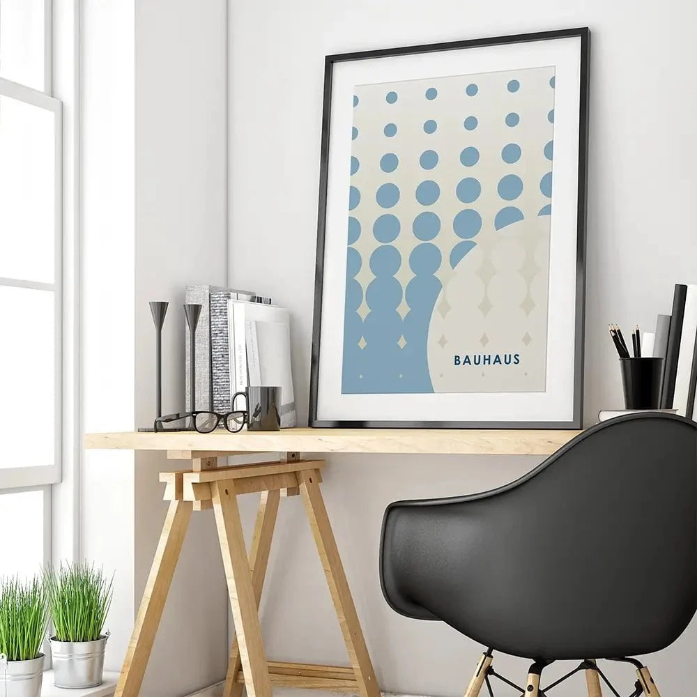 Bauhaus 5 Framed Art Print Bauhaus 5 Framed Art Print wall art product Art Print Shop