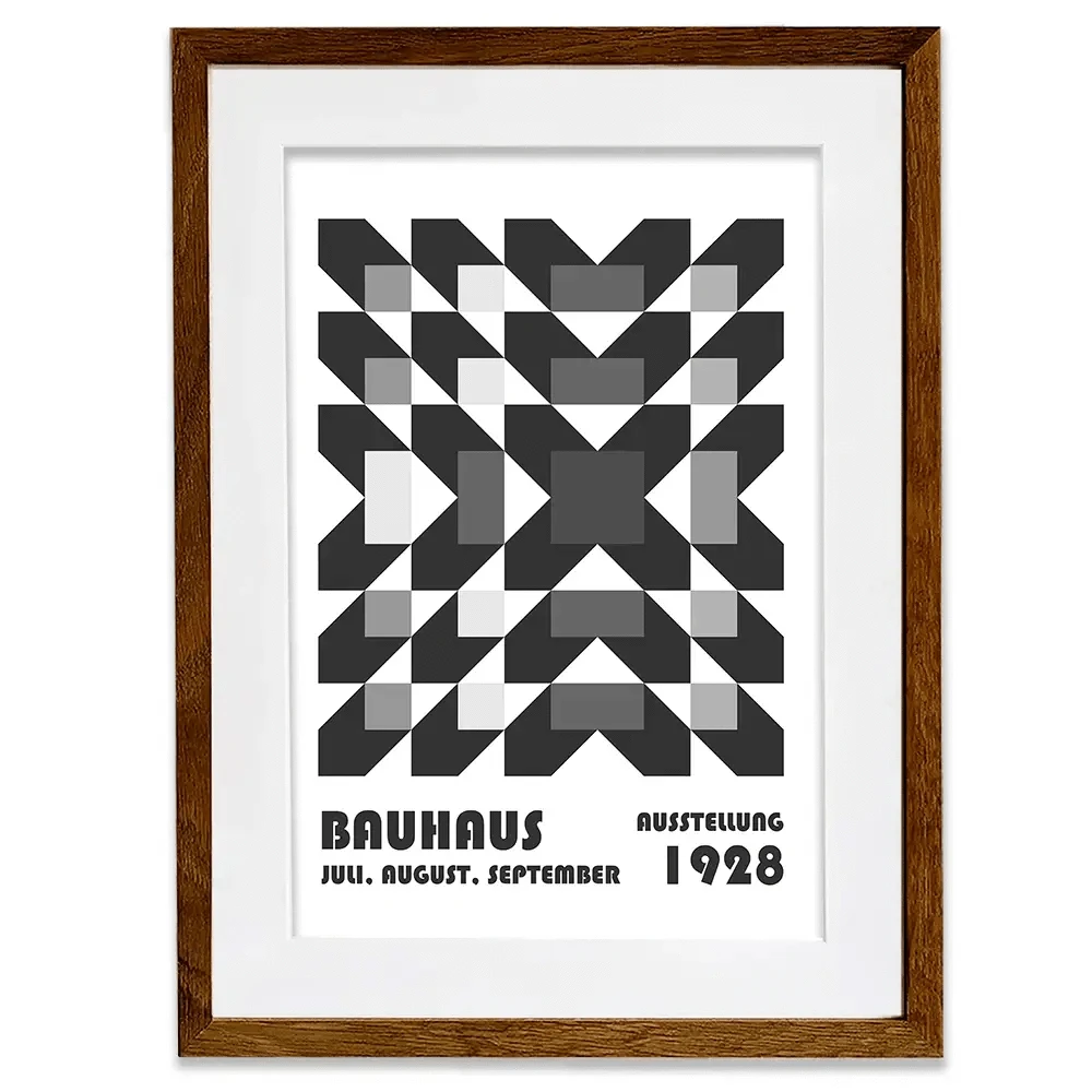 Bauhaus 50 Framed Art Print Bauhaus 50 Framed Art Print wall art product Art Print Shop