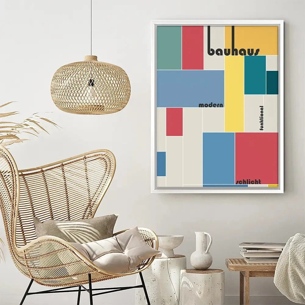 Bauhaus 6 Canvas Print Bauhaus 6 Canvas Print wall art product Art Print Shop