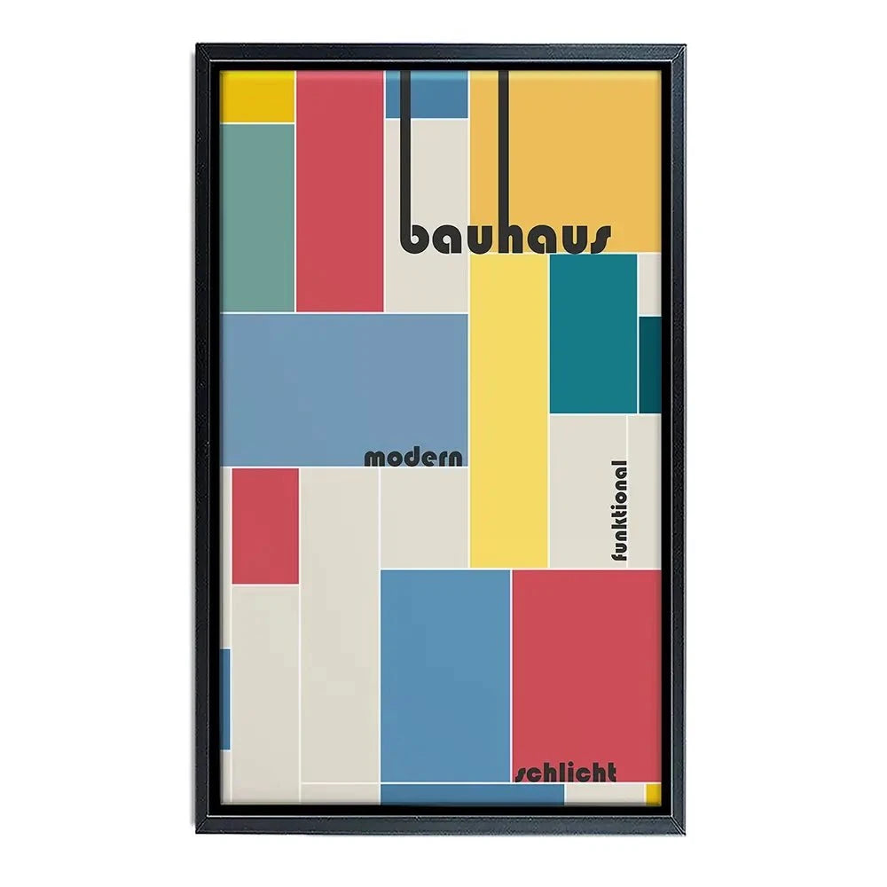 Bauhaus 6 Canvas Print Bauhaus 6 Canvas Print wall art product Art Print Shop
