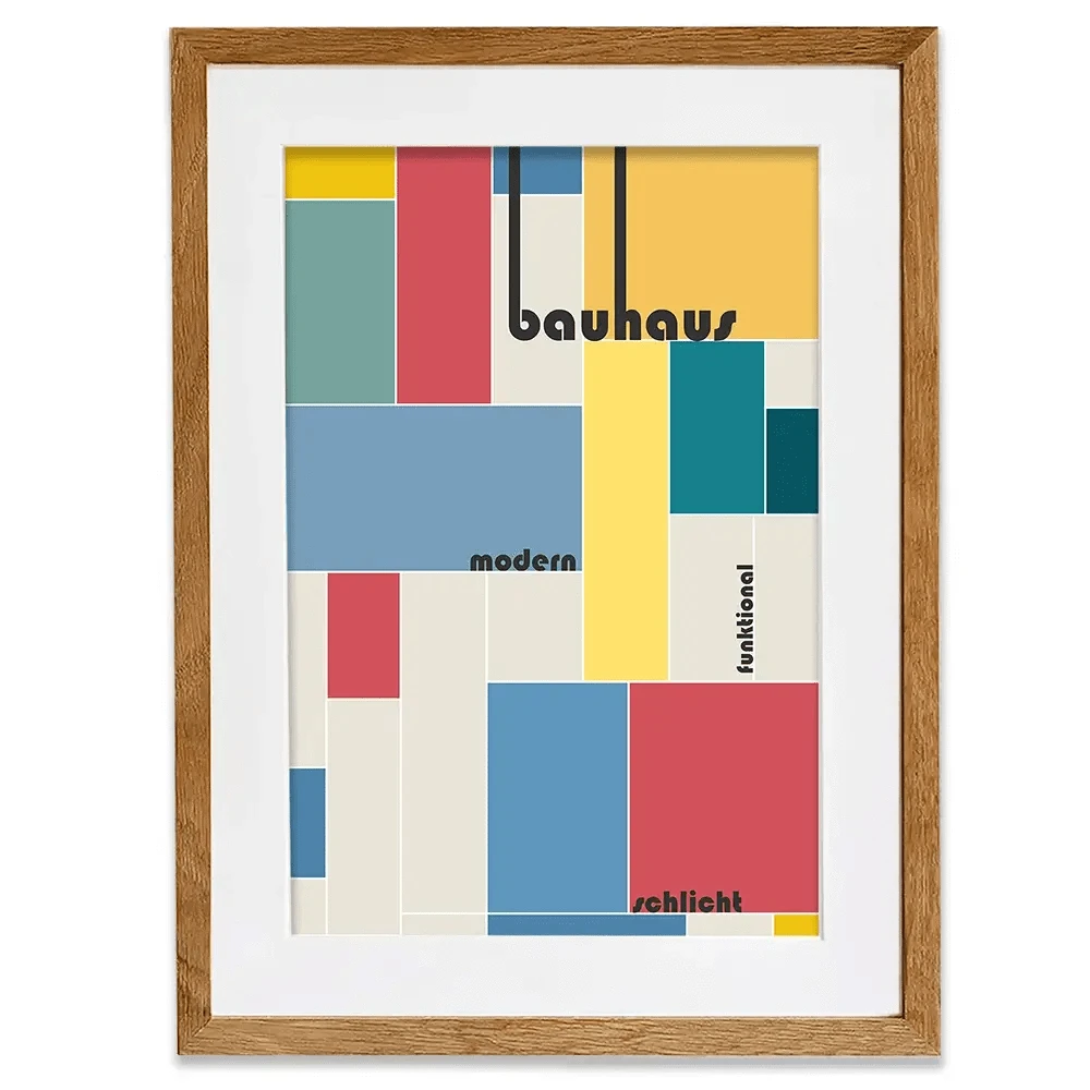 Bauhaus 6 Framed Art Print Bauhaus 6 Framed Art Print wall art product Art Print Shop