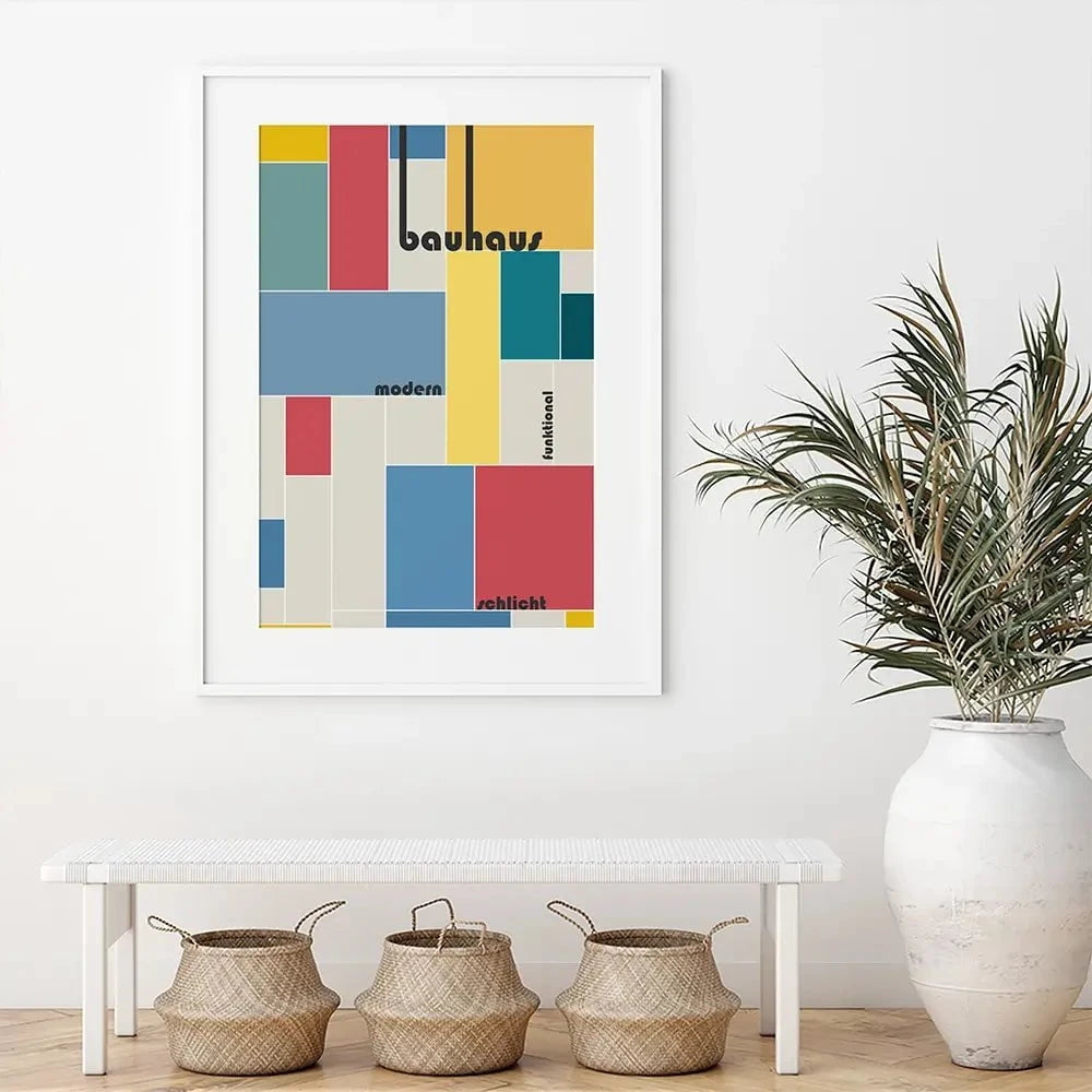 Bauhaus 6 Framed Art Print Bauhaus 6 Framed Art Print wall art product Art Print Shop