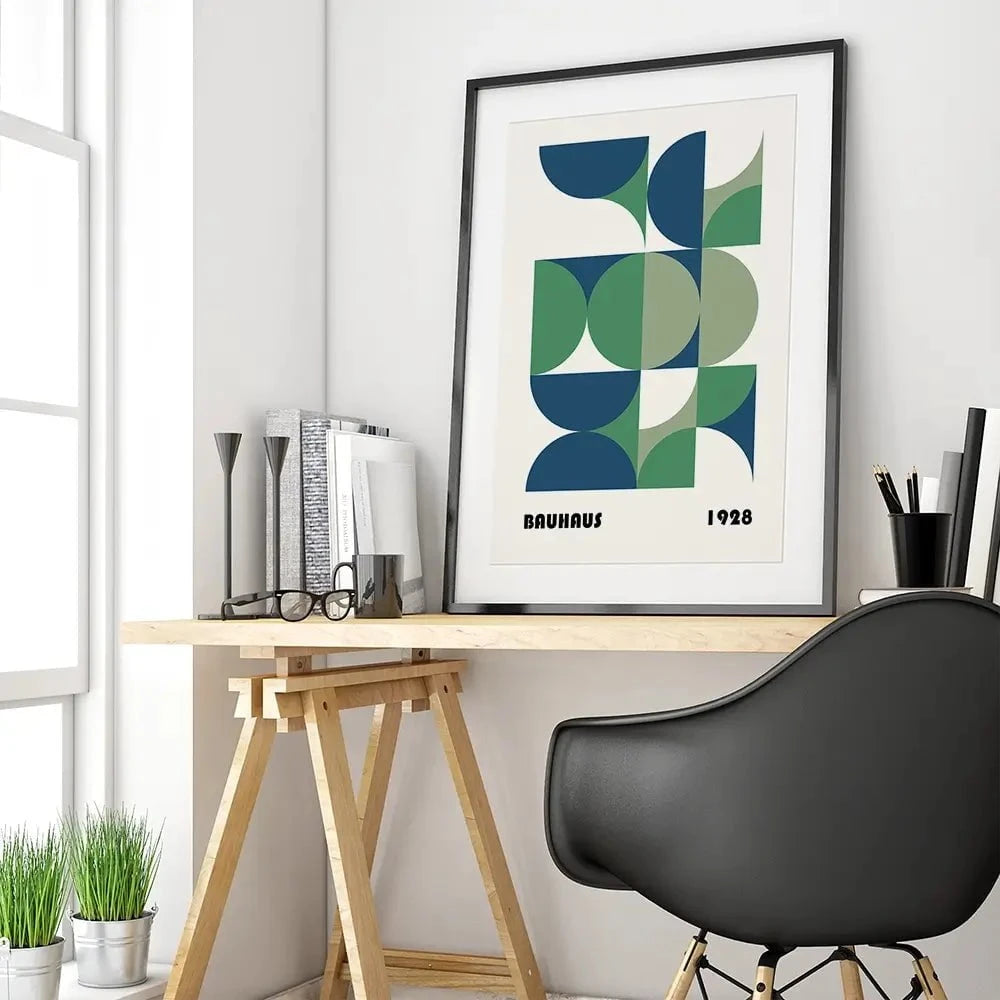 Bauhaus 7 Framed Art Print Bauhaus 7 Framed Art Print wall art product Art Print Shop