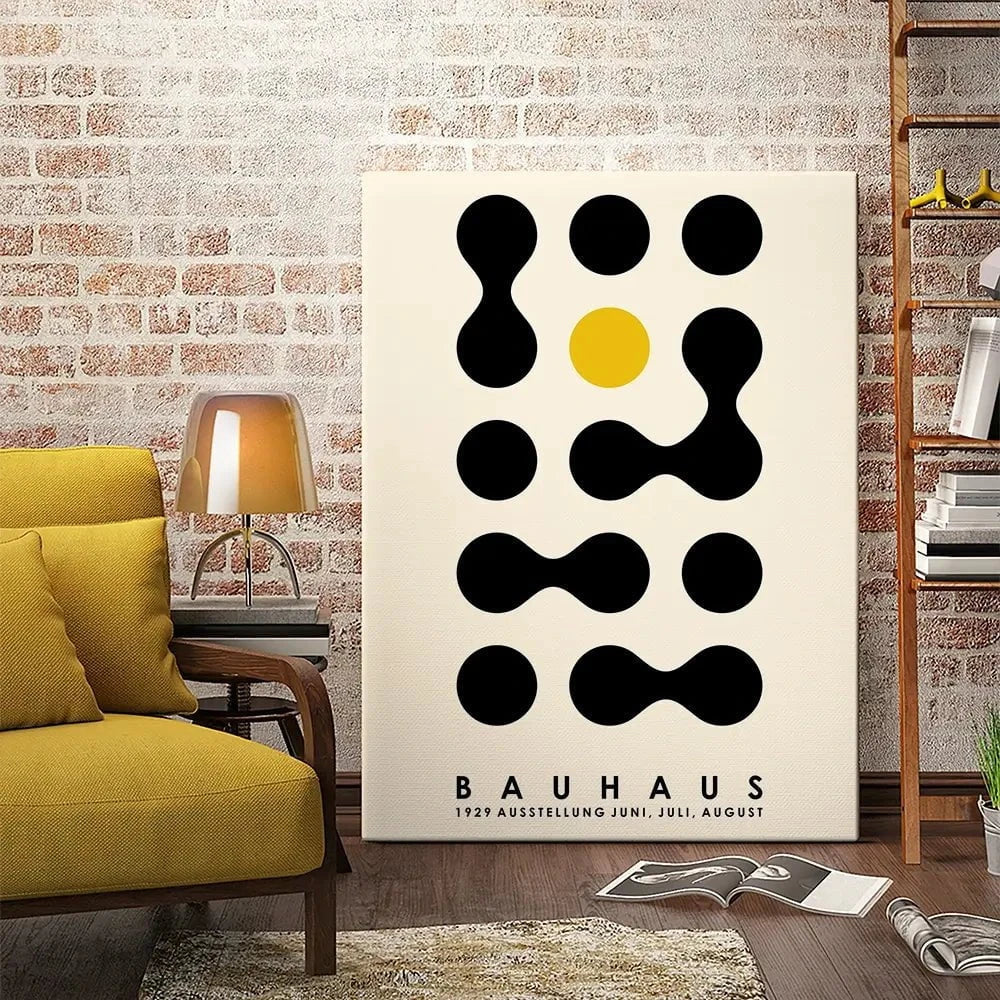 Bauhaus 8 Canvas Print Bauhaus 8 Canvas Print wall art product Art Print Shop