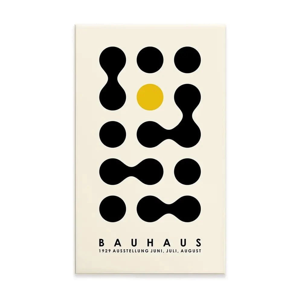 Bauhaus 8 Canvas Print Bauhaus 8 Canvas Print wall art product Art Print Shop