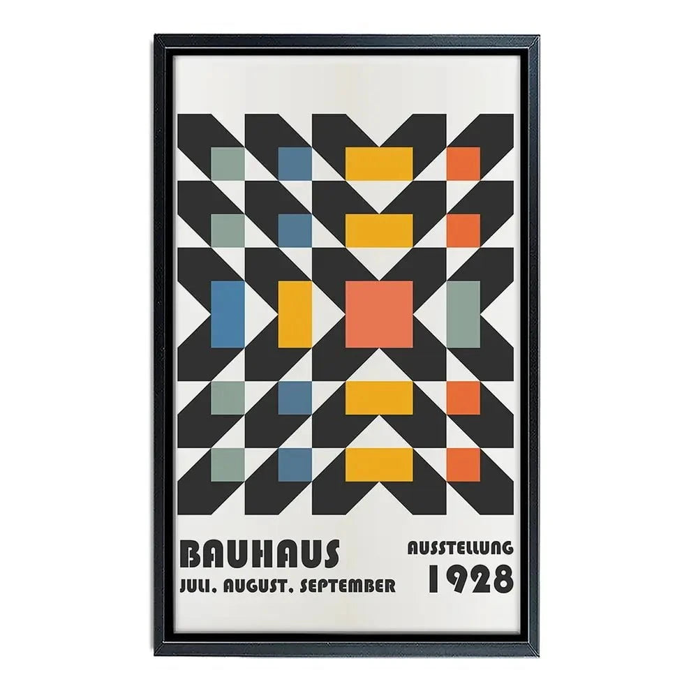 Bauhaus 9 Canvas Print Bauhaus 9 Canvas Print wall art product Art Print Shop