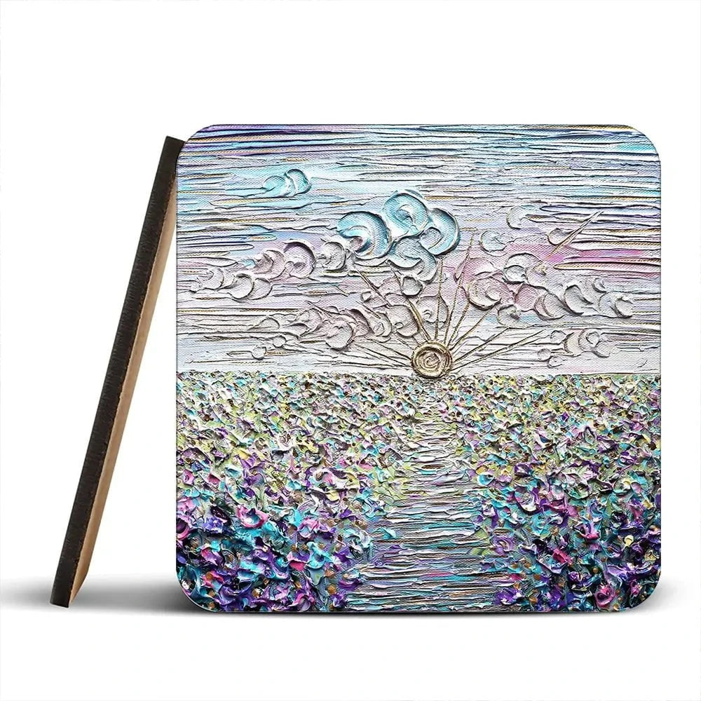 Be The Sunshine Coaster Set Be The Sunshine Coaster Set wall art product Nada Khatib