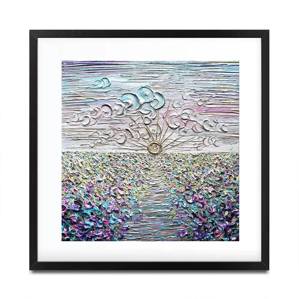 Be The Sunshine Square Framed Art Print Be The Sunshine Square Framed Art Print wall art product Nada Khatib