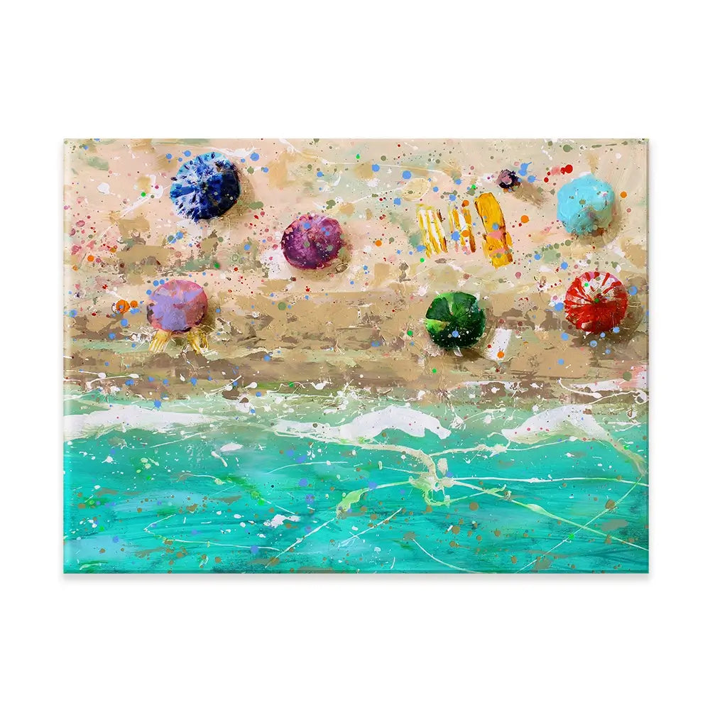 Beach Day Canvas Print Beach Day Canvas Print wall art product Studio Paint-Ing