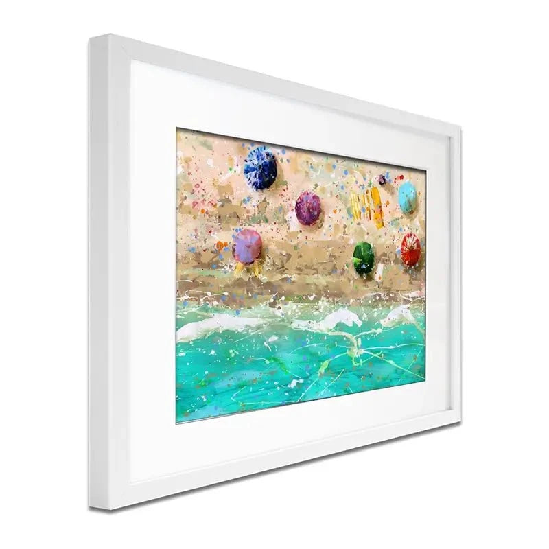 Beach Day Framed Art Print Beach Day Framed Art Print wall art product Studio Paint-Ing