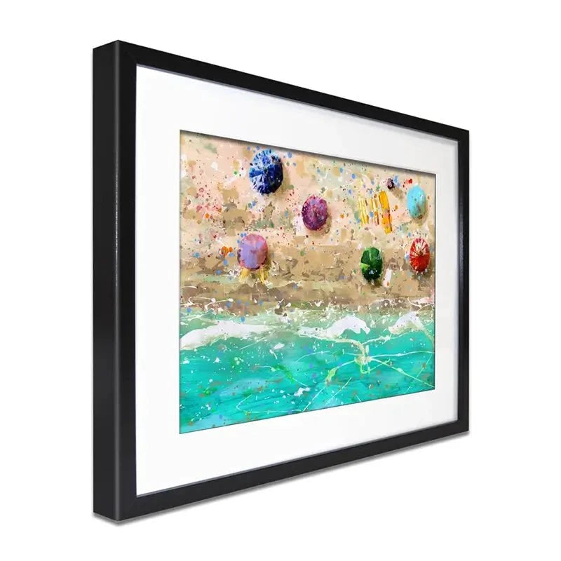 Beach Day Framed Art Print Beach Day Framed Art Print wall art product Studio Paint-Ing