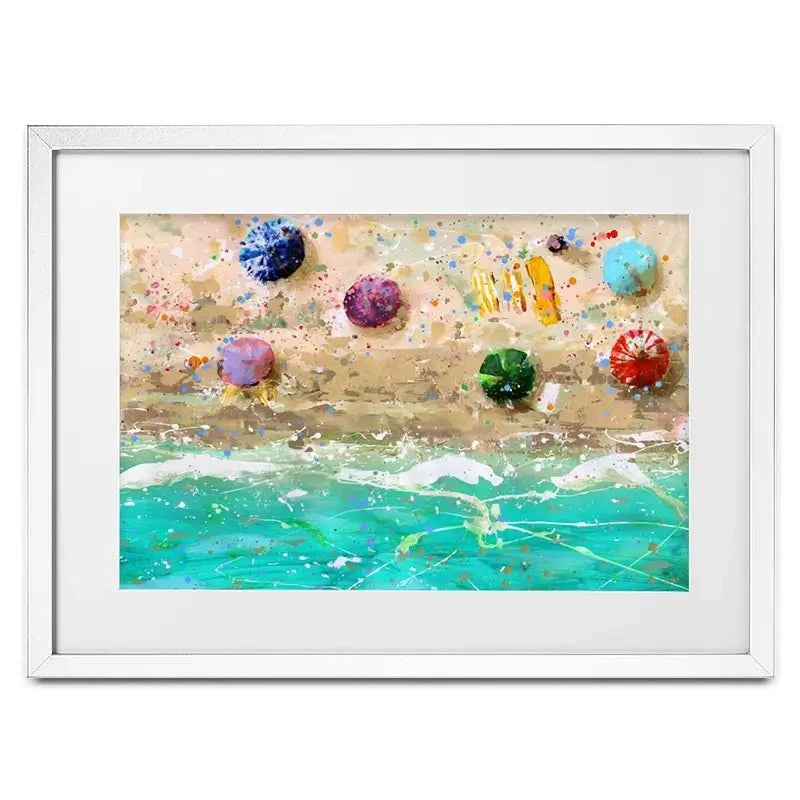 Beach Day Framed Art Print Beach Day Framed Art Print wall art product Studio Paint-Ing