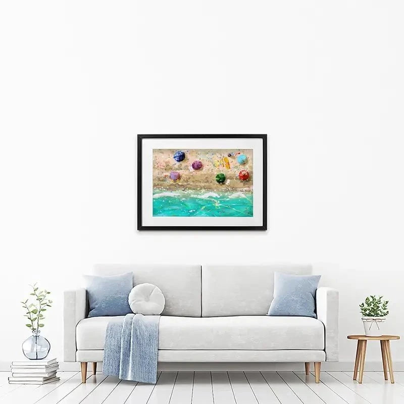 Beach Day Framed Art Print Beach Day Framed Art Print wall art product Studio Paint-Ing