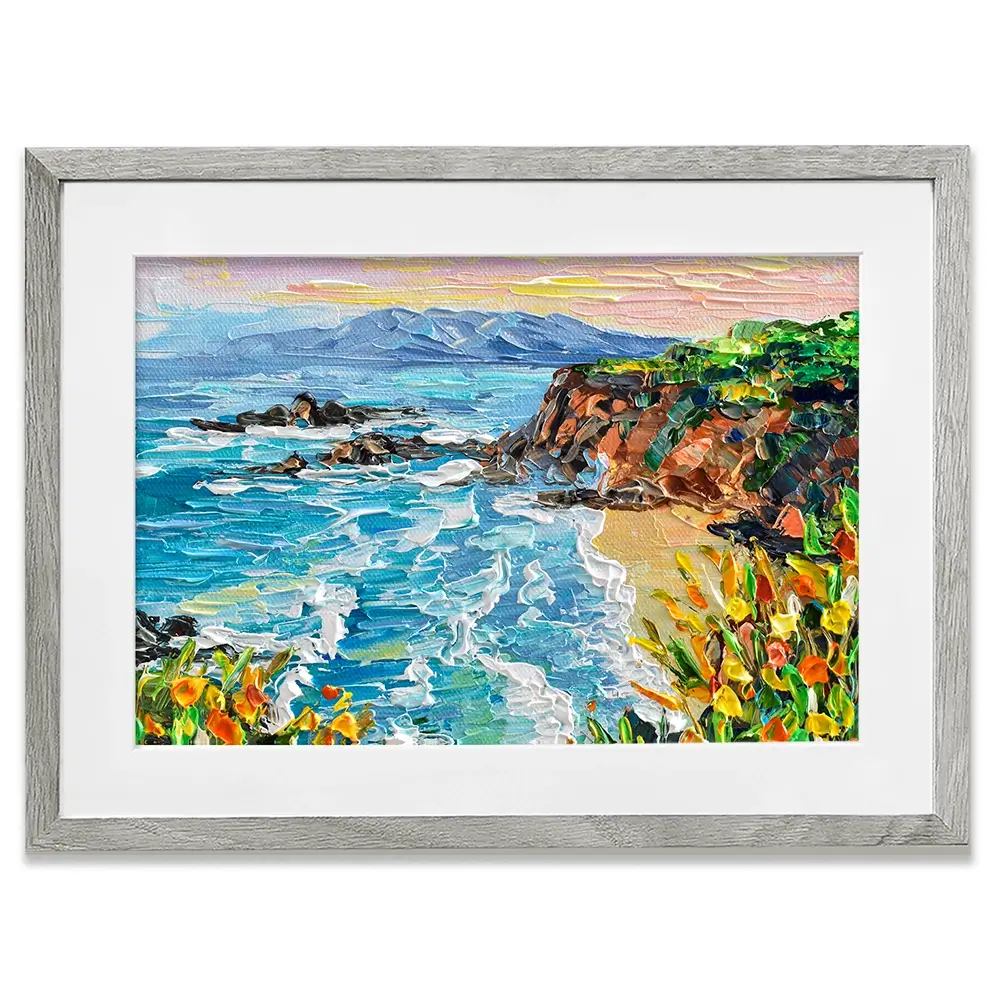 Beach Framed Art Print Beach Framed Art Print wall art product Olga Tkachyk