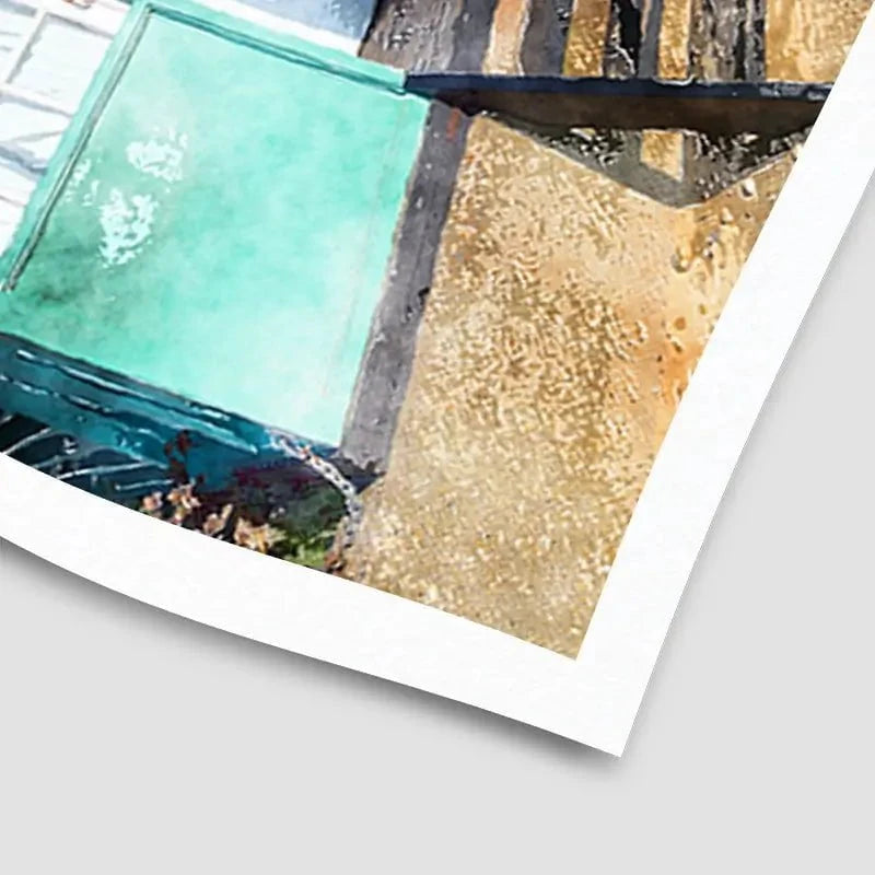 Beach Huts Art Print Beach Huts Art Print wall art product Helen Hotson / Shutterstock