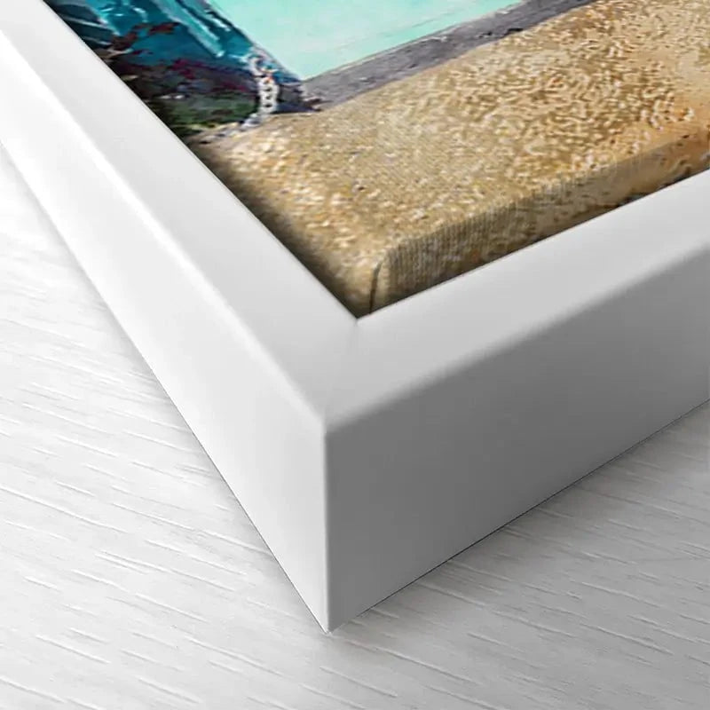 Beach Huts Canvas Print Beach Huts Canvas Print wall art product Helen Hotson / Shutterstock