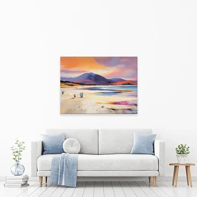 Beach Stroll Canvas Print Beach Stroll Canvas Print wall art product David Alexander Elder