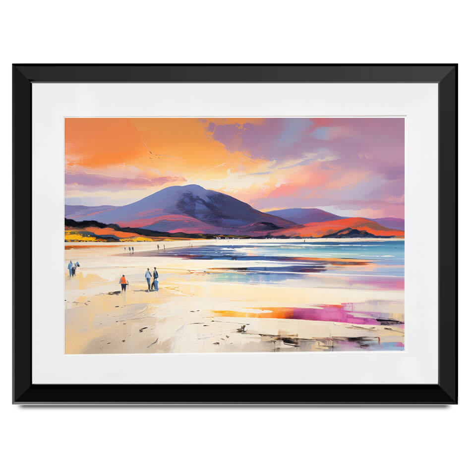Beach Stroll Framed Art Print Beach Stroll Framed Art Print wall art product David Alexander Elder