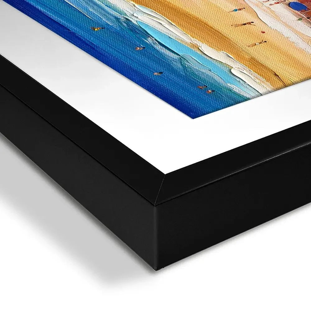 Beach Vibes Framed Art Print Beach Vibes Framed Art Print wall art product Ekaterina Ermilkina