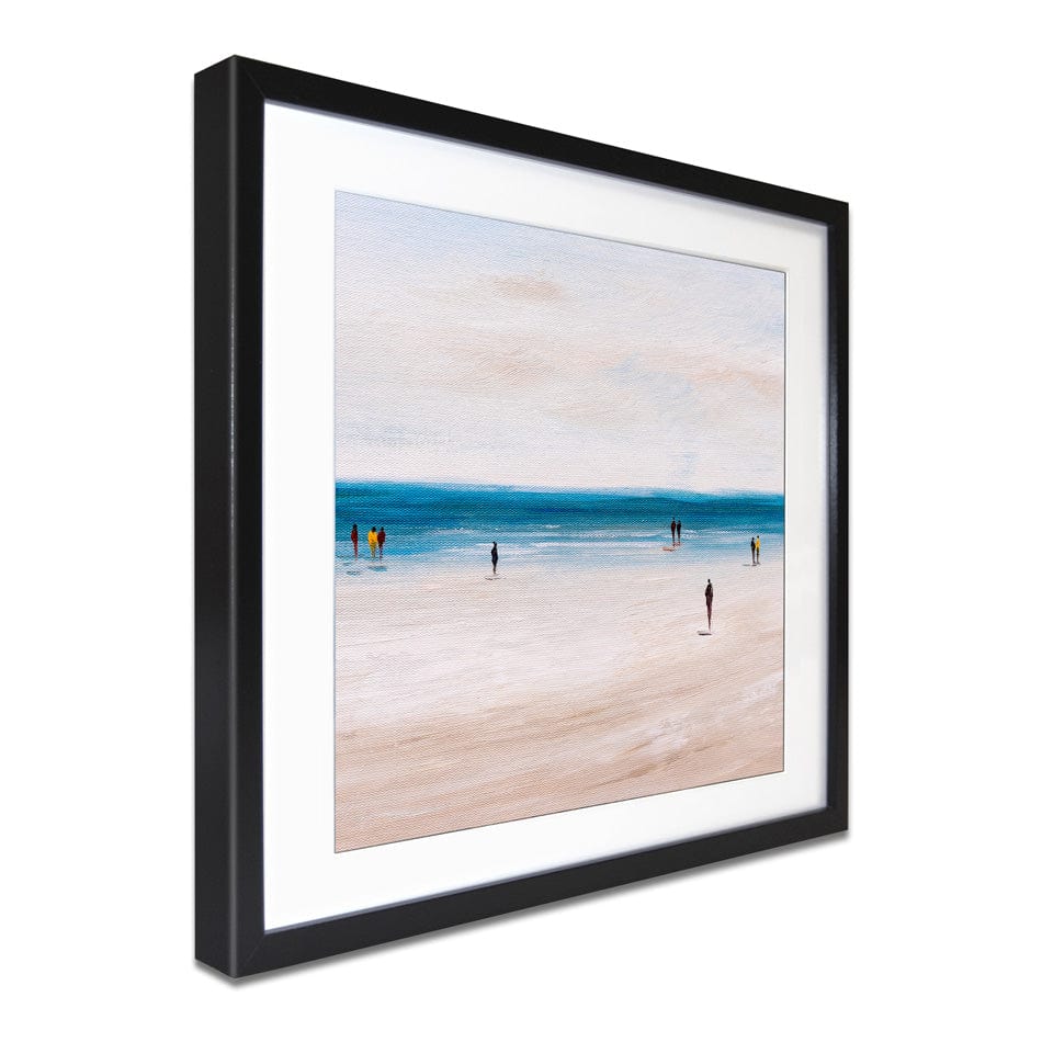 Beach Walks Square Framed Art Print wall art product CYC / Shutterstock