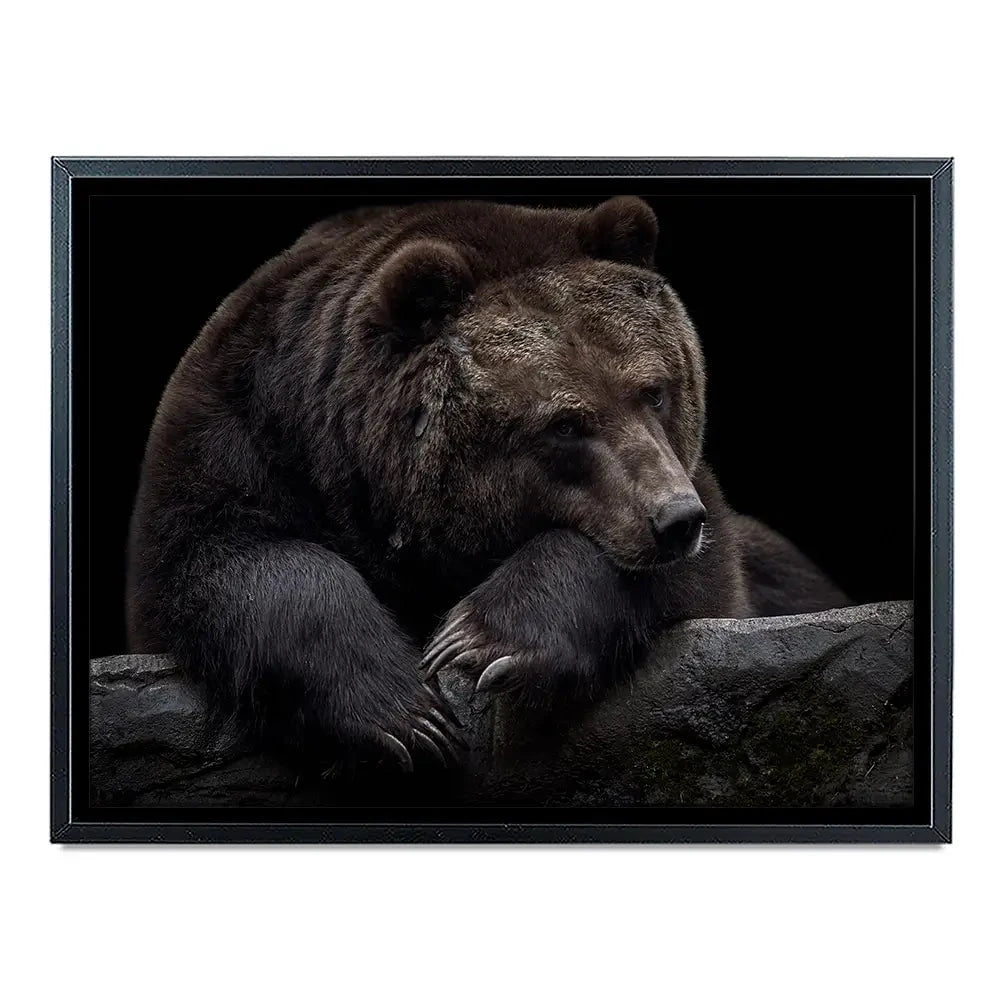Bear Canvas Print Bear Canvas Print wall art product Thomas Marx / Shutterstock