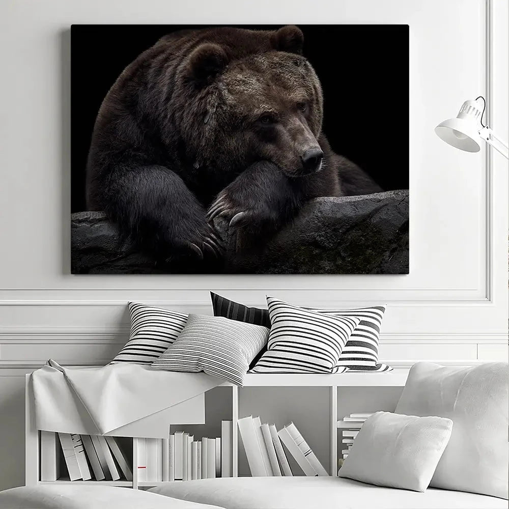 Bear Canvas Print Bear Canvas Print wall art product Thomas Marx / Shutterstock