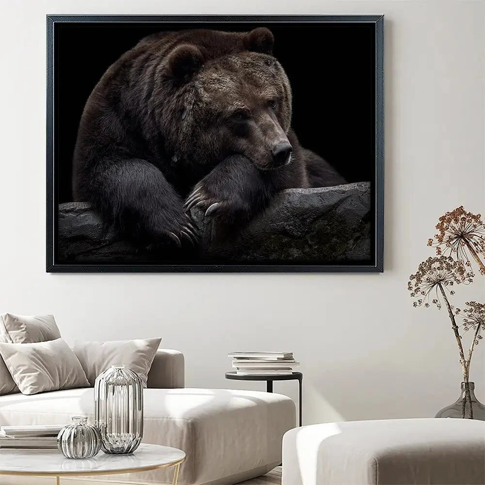 Bear Canvas Print Bear Canvas Print wall art product Thomas Marx / Shutterstock