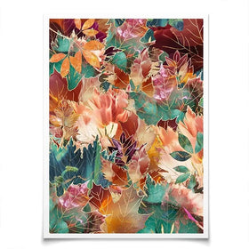 Beautiful Autumn Leaves Art Print Beautiful Autumn Leaves Art Print wall art product Sarah Manovski