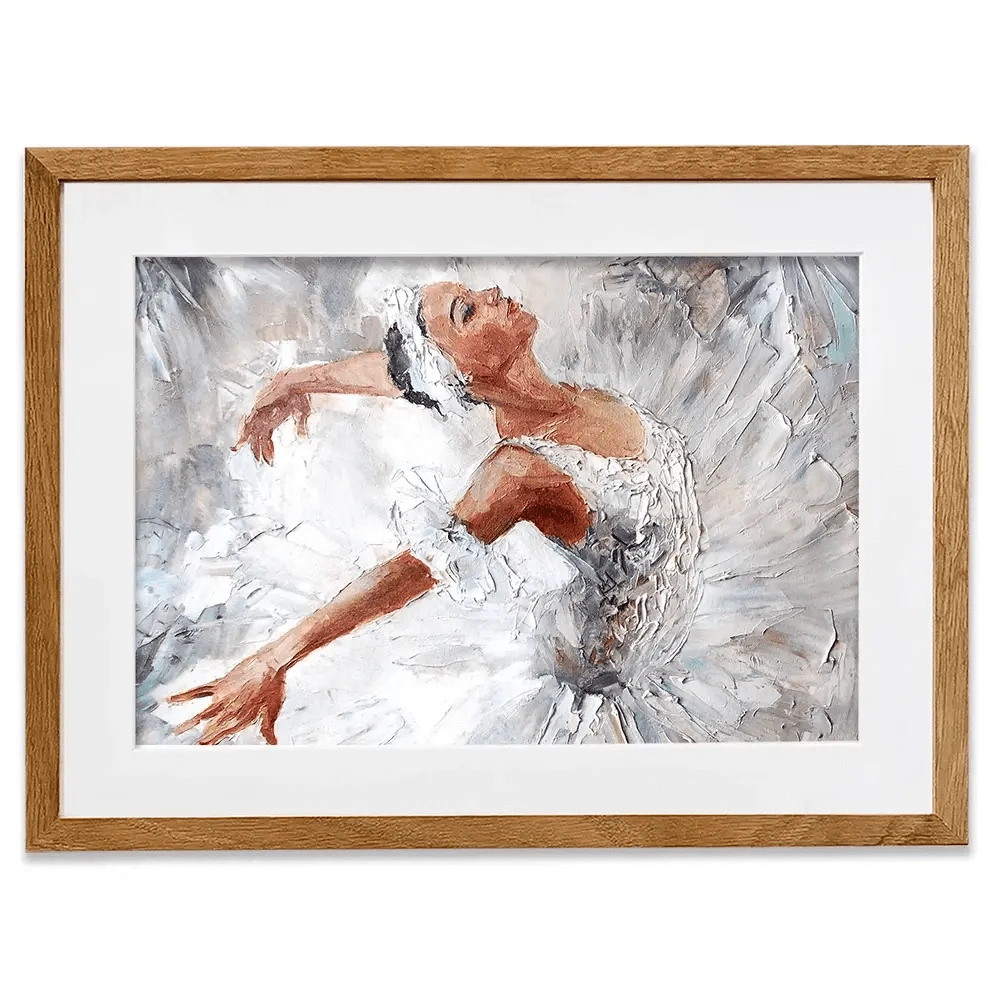 Beautiful Ballerina Framed Art Print Beautiful Ballerina Framed Art Print wall art product Maria Bo / Shutterstock