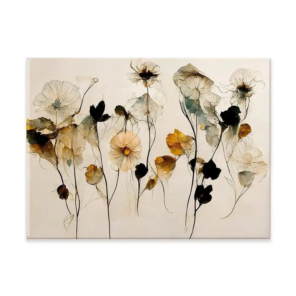 Beautiful Dry Flowers Canvas Print Beautiful Dry Flowers Canvas Print wall art product Treechild