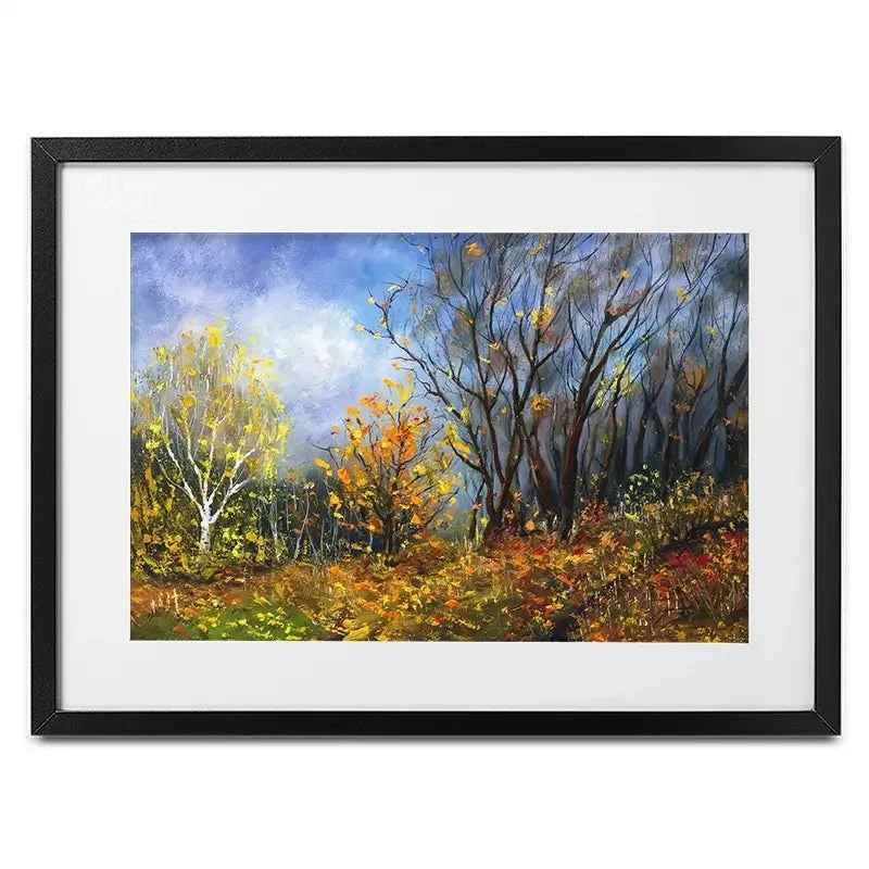 Beautiful Forest Framed Art Print Beautiful Forest Framed Art Print wall art product Koliadzynska Iryna / Shutterstock