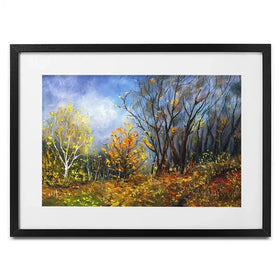 Beautiful Forest Framed Art Print Beautiful Forest Framed Art Print wall art product Koliadzynska Iryna / Shutterstock