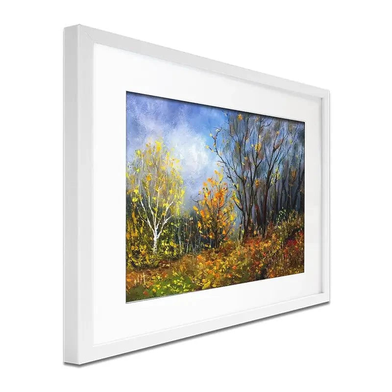 Beautiful Forest Framed Art Print Beautiful Forest Framed Art Print wall art product Koliadzynska Iryna / Shutterstock