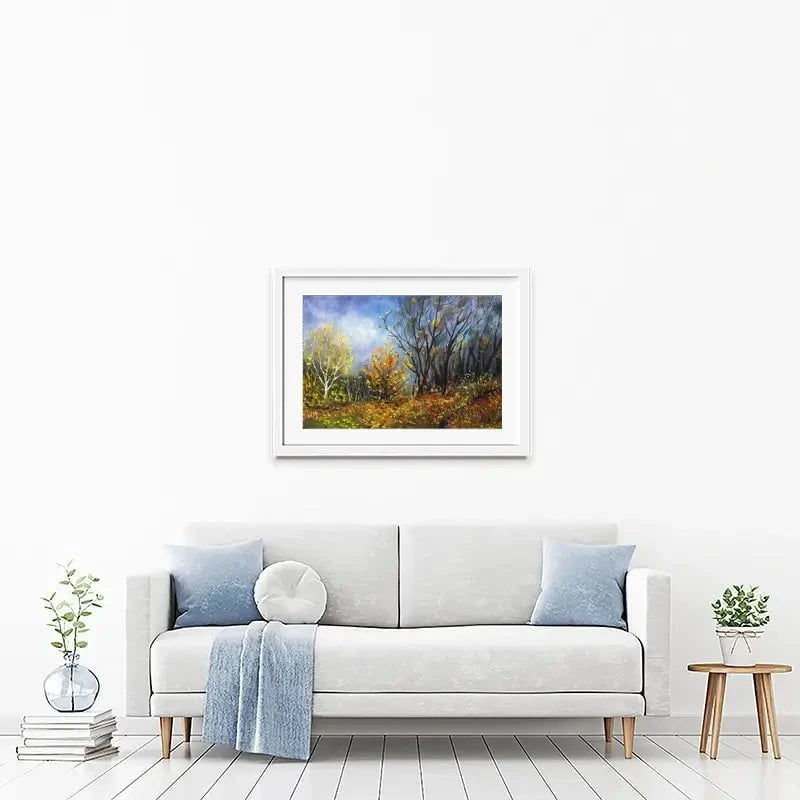 Beautiful Forest Framed Art Print Beautiful Forest Framed Art Print wall art product Koliadzynska Iryna / Shutterstock