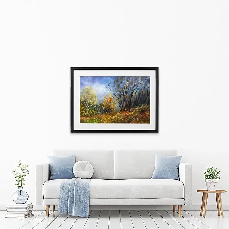 Beautiful Forest Framed Art Print Beautiful Forest Framed Art Print wall art product Koliadzynska Iryna / Shutterstock