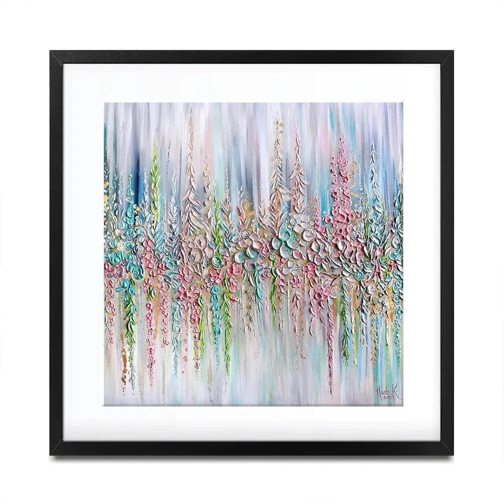 Beautiful Pastels Square Framed Art Print Beautiful Pastels Square Framed Art Print wall art product Nada Khatib