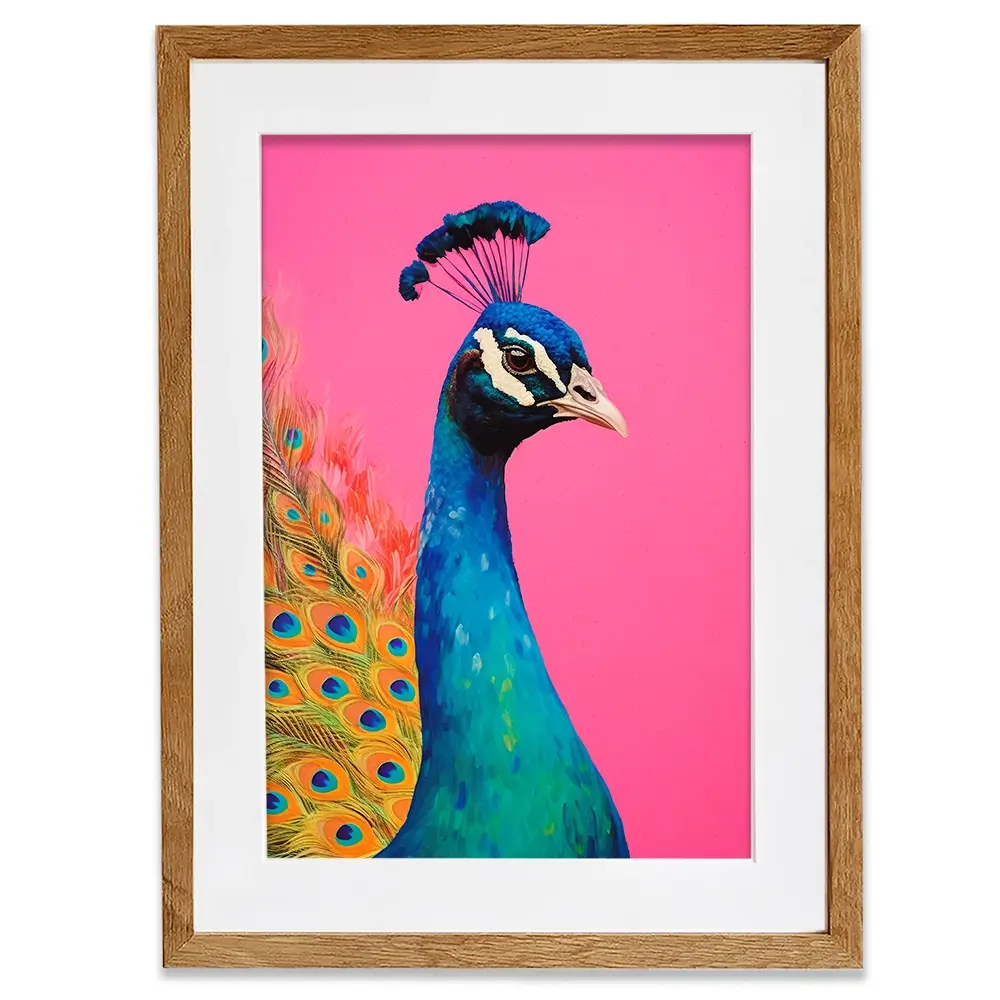 Beautiful Peacock Framed Art Print Beautiful Peacock Framed Art Print wall art product Treechild