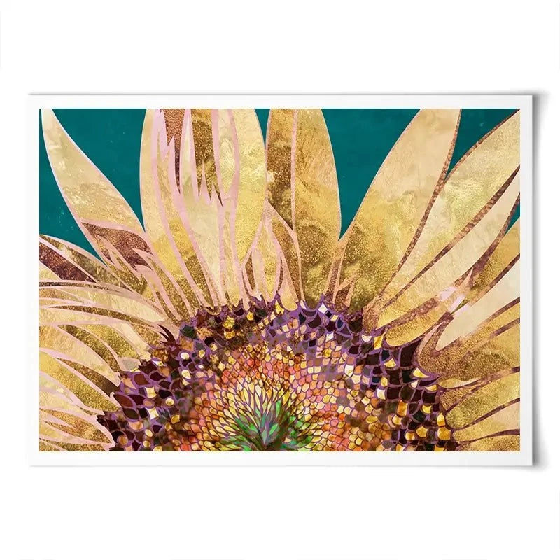Beautiful Sunflower Art Print Beautiful Sunflower Art Print wall art product Sarah Manovski