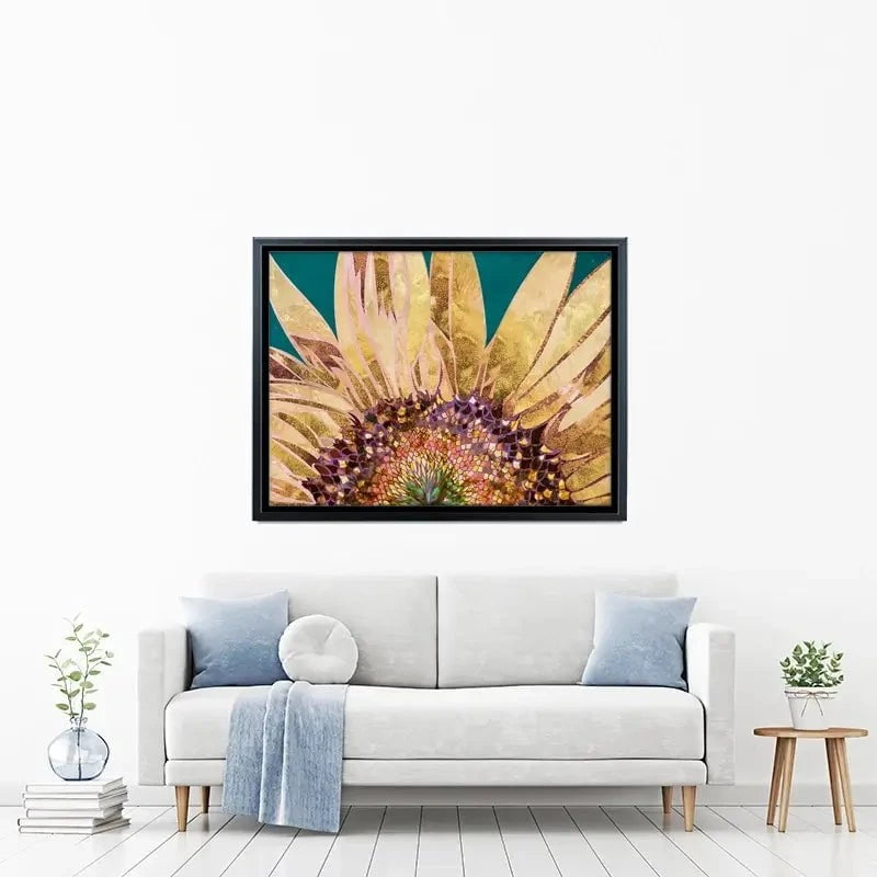 Beautiful Sunflower Canvas Print Beautiful Sunflower Canvas Print wall art product Sarah Manovski
