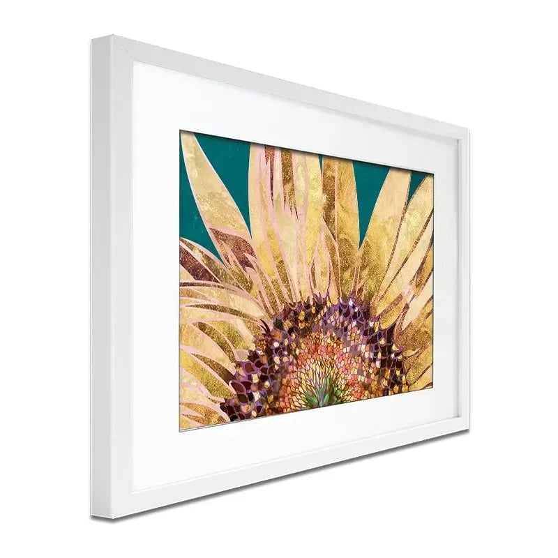 Beautiful Sunflower Framed Art Print Beautiful Sunflower Framed Art Print wall art product Sarah Manovski