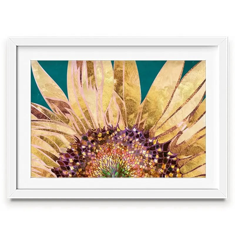 Beautiful Sunflower Framed Art Print Beautiful Sunflower Framed Art Print wall art product Sarah Manovski