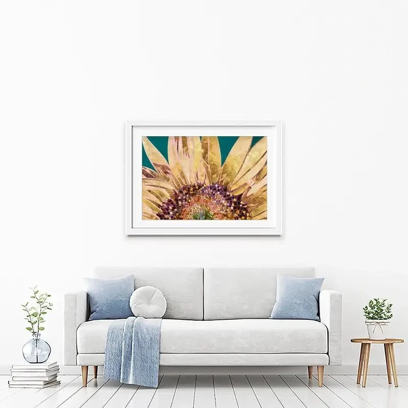 Beautiful Sunflower Framed Art Print Beautiful Sunflower Framed Art Print wall art product Sarah Manovski